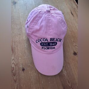 Pink Cocoa Beach Cap NWOT Pink Anvil Cocoa Beach Florida Baseball Cap Adjustable